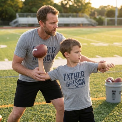 Мужские футболки Crazy Dog T-Shirts, Inc. Mens Funny T Shirts Father and Son Football Partners for Life Sarcastic Fathers Day Graphic Tee for Men - Crazy Dog Men's T Shirt Gift for Dad S — фото 4