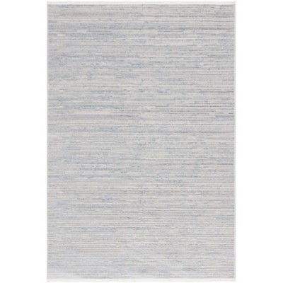Mila MIL224 Power Loomed Indoor Area Rug - Light Blue/Grey - 5'3"x7'6"- Safavieh