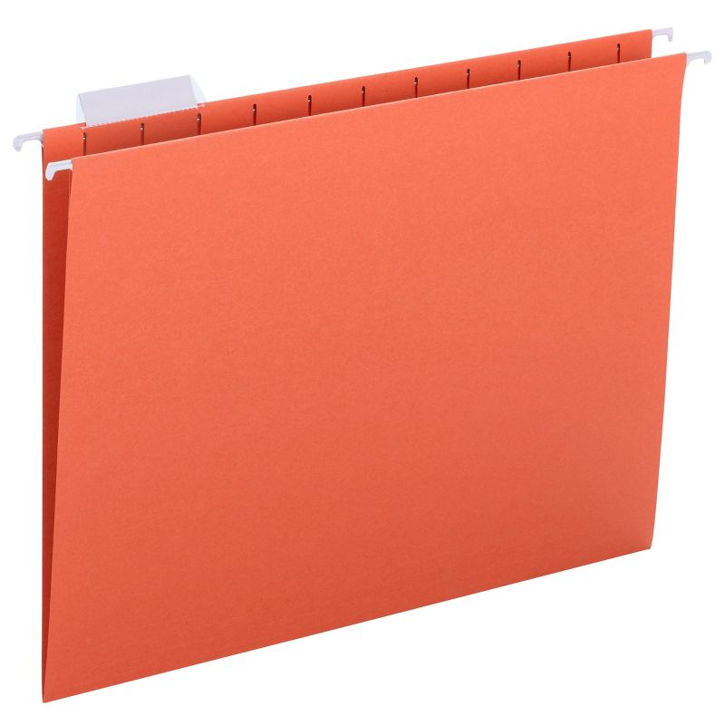 Smead Hanging File Folder with Tab, 1/5-Cut Adjustable Tab, Letter Size, 25 per Box, 3 of 7