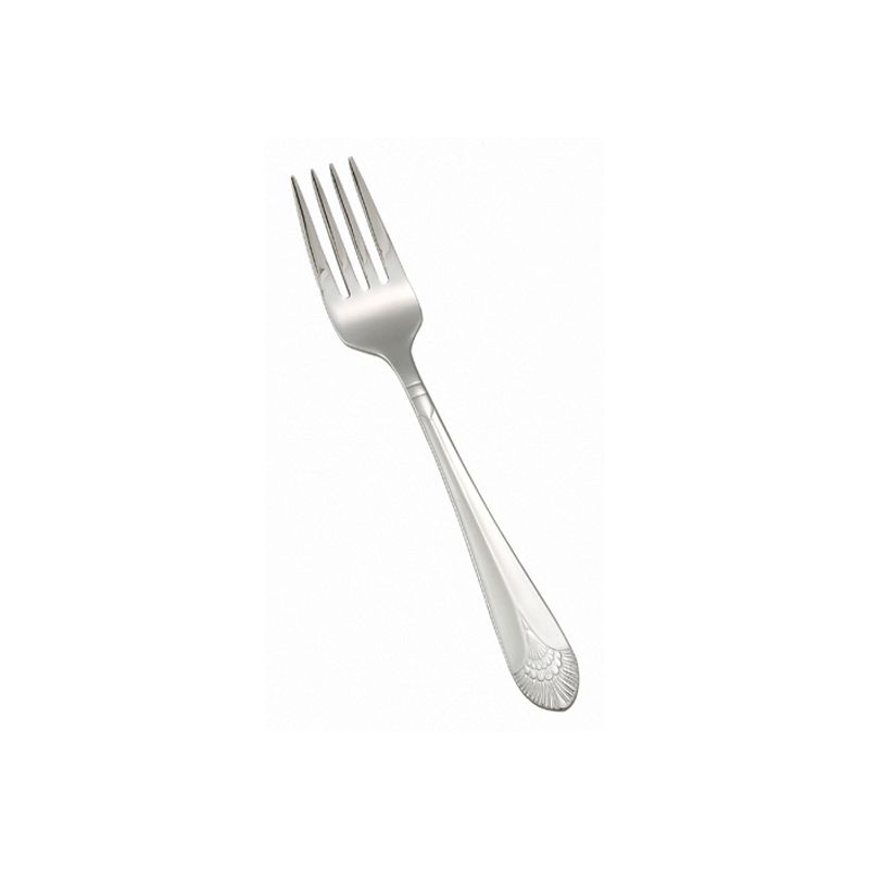Winco Peacock Salad Fork, 18-8 Stainless Steel, Pack of 12, 1 of 2