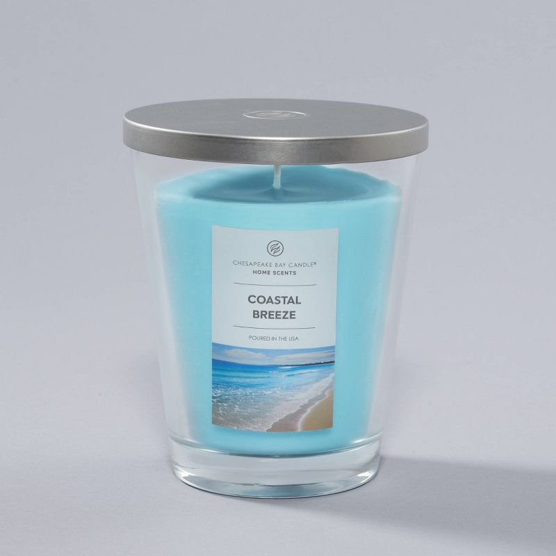 11.5oz Jar Candle Coastal Breeze - Home Scents by Chesapeake Bay Candle, 1 of 8