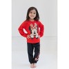 Disney Minnie Mouse Girls Fleece Sweatshirt and Pants Outfit Set Little Kid to Big Kid - 2 of 4