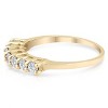 Pompeii3 5/8ct 14K Yellow Gold Diamond Anniversary Wedding Ring - 2 of 4