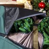 Northlight 58" Green No Drag Big Wheel Christmas Tree Storage Duffel Bag - 3 of 4