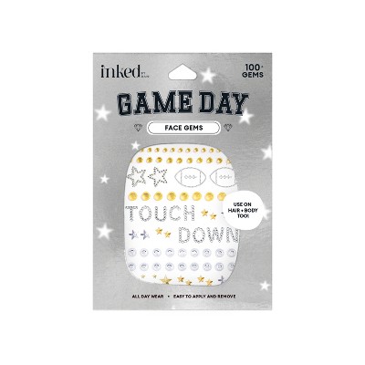 INKED by Dani Game Day Face Gems
