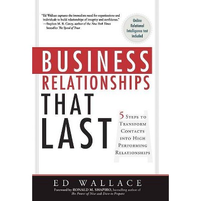 Business Relationships That Last - by  Ed Wallace (Hardcover)