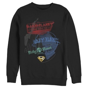 Men's Superman Daily Planet in News Sweatshirt - 1 of 3