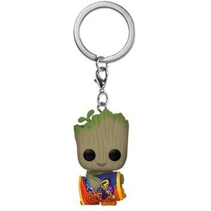 Funko - FUNKO POP! KEYCHAIN: I Am Groot - Groot Shorts w/ Cheese Puffs - 1 of 3