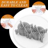 Unique Bargains 20Pcs 58mm Fan Grill Metal Fan Guard Cooling Fan Finger Guard Protector PC Fan Grill for 60mm Case Fan(Silver Tone) - 3 of 4