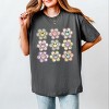Simply Sage Market S.W.Smiley Flowers Checkered Heavyweight Tee - 2 of 4