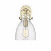 Newton Bell - 1 Light Wall Sconce In Industrial Style-14.5 Inches Tall and 8 Inches Wide - 3 of 4