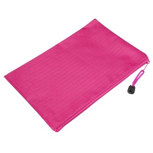 Unique Bargains Waterproof Cloth Zipper Home Office Travel File Bags 5 Pcs - 1 of 4