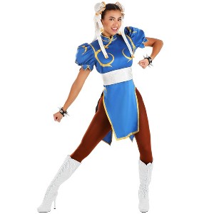 HalloweenCostumes.com Street Fighter Chun Li Women's Costume - 1 of 4