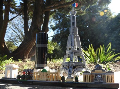 Lego architecture set di costruzioni statua della liberta piu` torre eiffel  piu` 21042-21044 - IdeaLuceStore