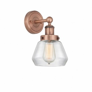 Fulton - 1 Light Wall Sconce In Industrial Style-10 Inches Tall and 6.5 Inches Wide - 1 of 1