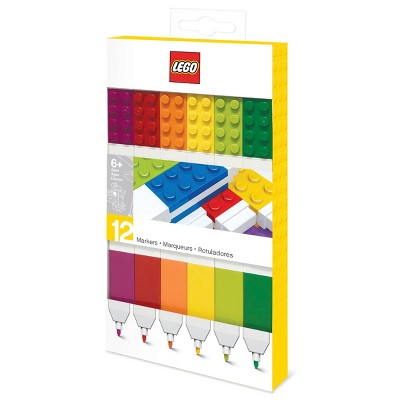 12pk LEGO Iconic Fine Line Markers