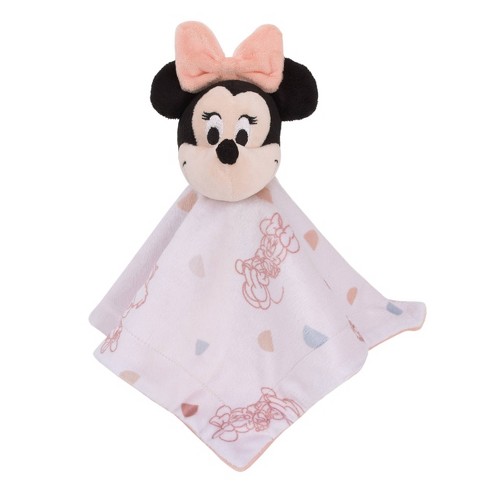 Lambs & Ivy Disney Baby Little Minnie Mouse Pink Lovey Plush Security
