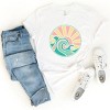 Simply Sage Market Round Waves Short Sleeve Tee - 3 of 4