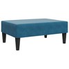 vidaXL Footstool Dark Gray 23.6 in.x19.7 in.x16.1 in. Microfiber Fabric - 2 of 4