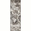 Acekool Washable Abstract Area Rug, Non-Slip Ultra Thin Low Pile Carpet for Living Room Bedroom Office, Lightweight Foldable, Easy Care - 2 of 4