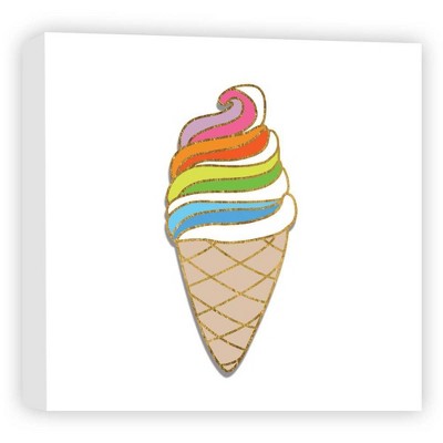 16" x 16" Rainbow Ice Decorative Wall Art - PTM Images