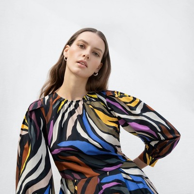 animal print dress target