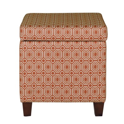 orange ottoman target