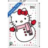 Trends International Hello Kitty: 17 Holiday - Build A Snowman Framed Wall Poster Prints - 3 of 4