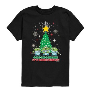 Boys' - Disney - Christmas Claw Short Sleeve Graphic T-Shirt - 1 of 4