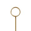 Kate and Laurel Nobrey  Metal Hanging Planter, 2 Piece, Gold - 3 of 4