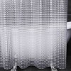 Home Mart Goods PEVA 3D Geometric Shower Curtain Liner Waterproof Eco-Friendly Non-toxic Odorless - 70" x 72" - 3 of 3