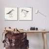 Stupell Industries Soothing Sandpiper Bird Stepping Black Framed Giclee Art - 2 of 4