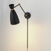 Maxim Lighting Carillon 1 - Light Wall Light in  Black/Satin Brass - 2 of 4
