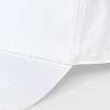 Men's Kindness Blooms Baseball Hat - Goodfellow & Co™ White: Adjustable Cotton Twill, Midweight Fabric - 4 of 4