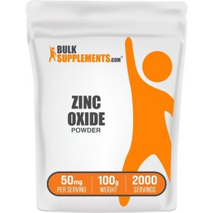 BulkSupplements Zinc Oxide Powder - 1 of 4