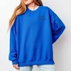 Simply Sage Market Embroidered I Closed My Book To Be Here Sweatshirt - 3 of 4
