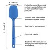 Unique Bargains Silicone Heat Resistant Non-Stick Kitchen Cooking Baking Turner Spatula - 2 of 3