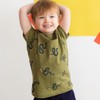 Mightly Toddler Fair Trade Organic Cotton Graphic Short Sleeve T-Shirt - 2 of 3