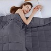 Inhand Weighted Blanket (Queen 60"x80") - Cooling Heavy Blanket with Glass Beads - All-Season Breathable Soft Comfort Microfiber Blanket - 4 of 4
