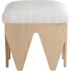 Meridian Furniture,Altair Velour Fur Fabric Bench - 3 of 4