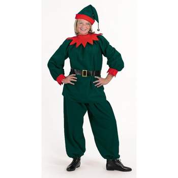 Halco Adult Christmas Elf Suit Costume