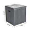Karl Home 51 Gal Gray Plastic Storage Deck Box - 2 of 4
