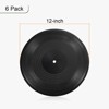 Unique Bargains Plastic DIY Wall Decoration Blank Vinyl Records 12 Inch Black - 2 of 4