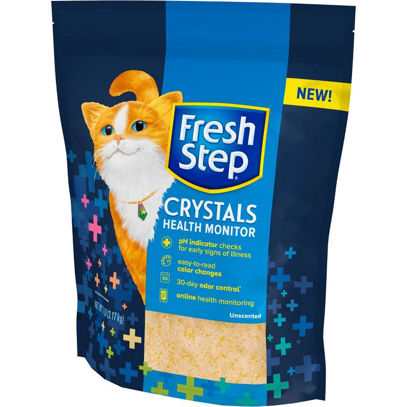 Fresh Step Crystals Health Monitor Cat Litter - 7lbs, 5 of 17