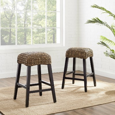 Seagrass Counter Stools Target, Geneva Backless Counter Stool