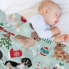 DSANE Dachshund Christmas Dog Christmas Throw Blanket Soft Fleece Christmas Blanket Cozy Flannel Throw for Couch Bed - 4 of 4