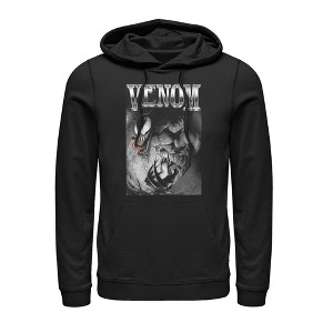 Men's Marvel Venom Beckons You Pull Over Hoodie - 1 of 3
