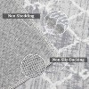 Washable Area Rugs Rug for Living Room Bedroom Farmhouse, Geometric Neutral Rug Low Pile Non-Slip Soft Stain-Resistant Carpet - 4 of 4