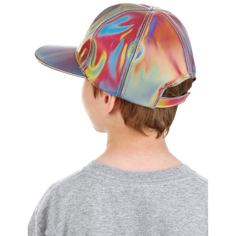 HalloweenCostumes.com    Back To The Future 2 Marty McFly Deluxe Child Hat, Gray, 4 of 6