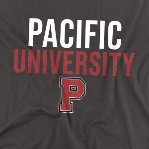 Men's Pacific University Official Stacked T-Shirt Stacked - 1 of 4